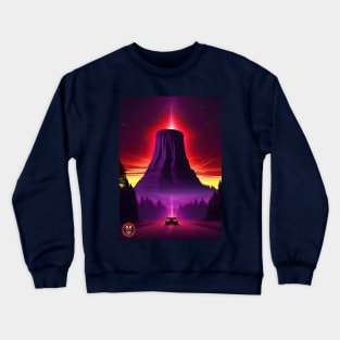 Drawn to Devil's Tower Crewneck Sweatshirt